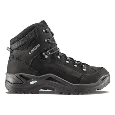 Lowa | Herren Renegade LL Mid, Schwarz | Schneller Versand
