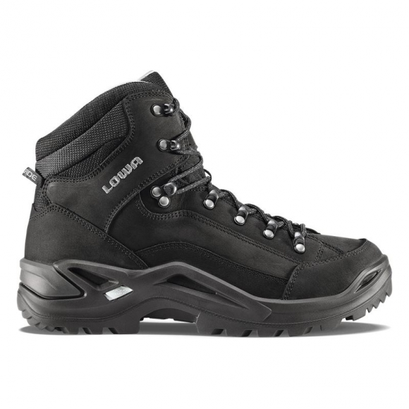 Lowa | Herren Renegade LL Mid, Schwarz | Schneller Versand