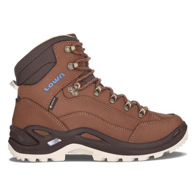 Lowa | Damen Renegade GTX Mid Ws – Mahagoni/Marineblau | Sofort lieferbar