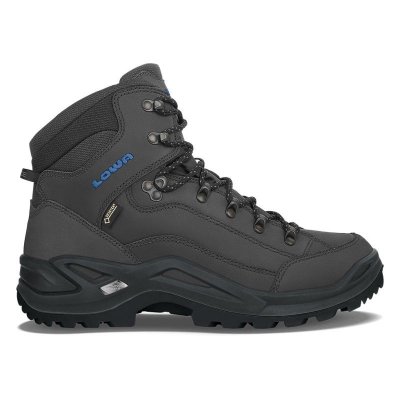 Lowa | Herren Renegade GTX Mid, Anthrazit/Stahlblau | Schneller Versand