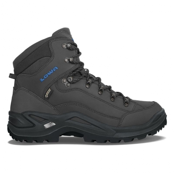 Lowa | Herren Renegade GTX Mid, Anthrazit/Stahlblau | Schneller Versand