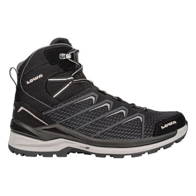 Lowa | Herren Ferrox Pro GTX Mid, Schwarz/Hellgrau | Schneller Versand