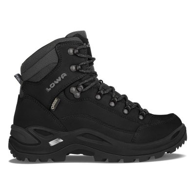 Lowa | Damen Renegade GTX Mid Ws – Tiefschwarz | Sofort lieferbar