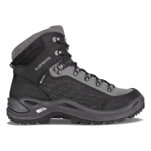 Lowa | Damen Renegade Warm GTX Mid Ws, Schwarz/Grau | Schneller Versand