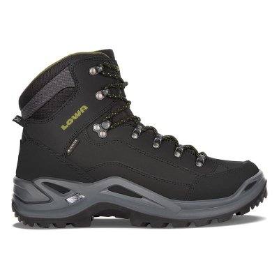 Lowa | Herren Renegade GTX Mid – Schwarz/Oliv | Schneller Versand