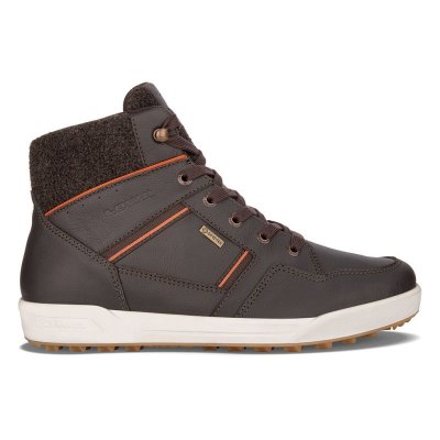 Lowa | Herren Bosco GTX – Dunkelbraun/Orange | Schneller Versand