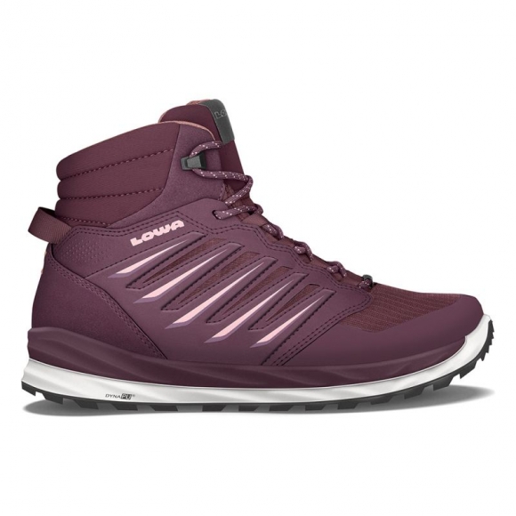 Lowa | Damen Axos GTX Mid Ws, Burgund/Rose | Schneller Versand