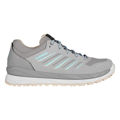 Lowa | Damen Axos GTX Lo Ws – Hellgrau/Aquamarin | Schneller Versand