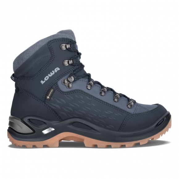 Lowa | Damen Renegade Warm GTX Mid Ws, Marineblau/Eisblau | Schneller Versand