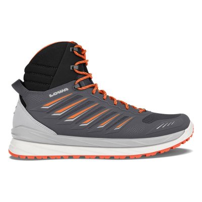 Lowa | Herren Axos GTX Mid, Graphit/Flame | Schneller Versand