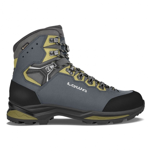 Lowa | Herren Camino Evo GTX – Stahlblau/Kiwi | Schneller Versand