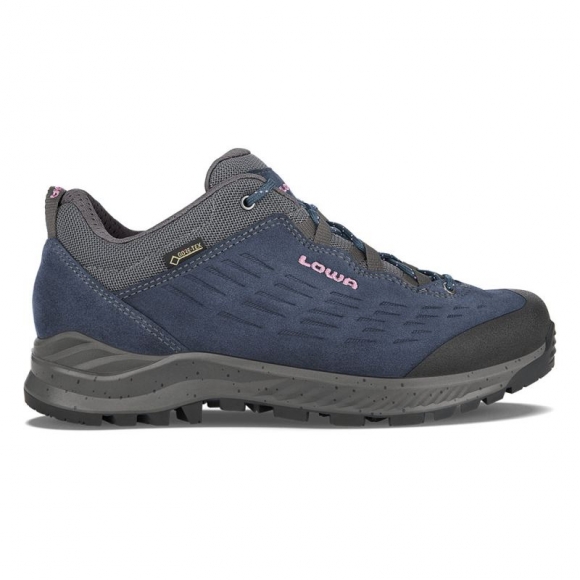 Lowa | Damen Lowa Explorer GTX Lo Ws – Marineblau/Flieder | Sofort lieferbar