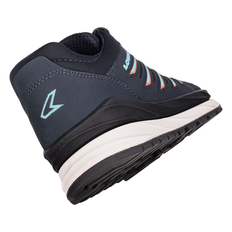Lowa | Damen Axos GTX Lo Ws, Marineblau/Eisblau | Schneller Versand
