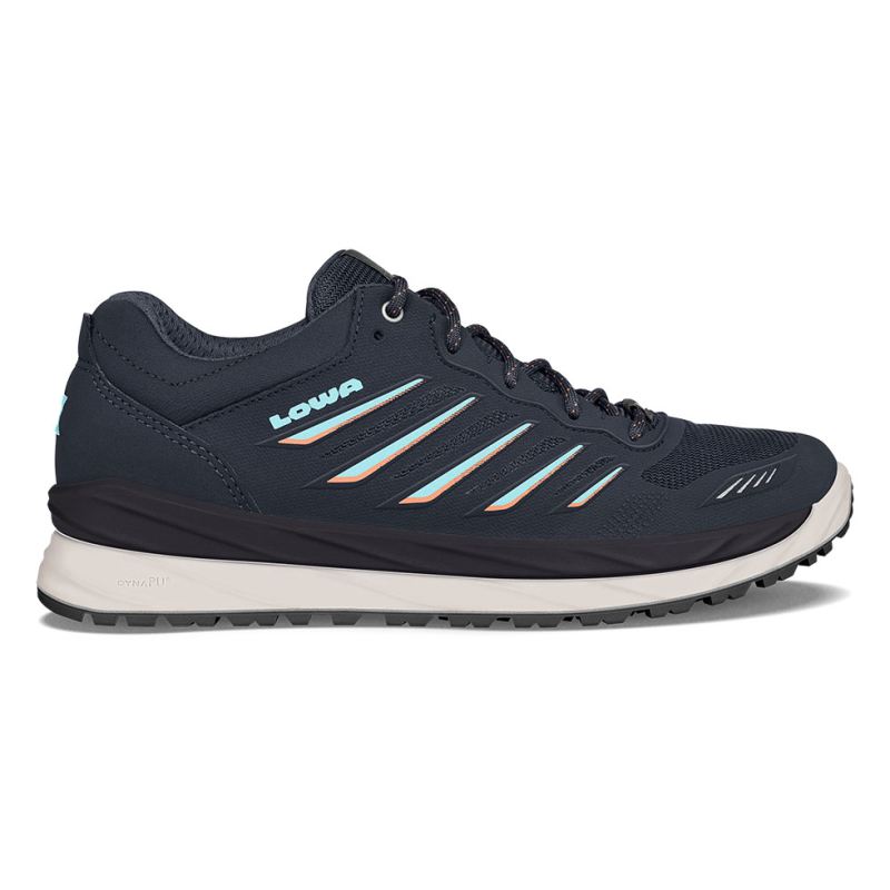 Lowa | Damen Axos GTX Lo Ws, Marineblau/Eisblau | Schneller Versand