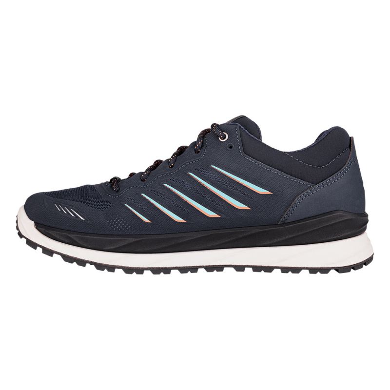 Lowa | Damen Axos GTX Lo Ws, Marineblau/Eisblau | Schneller Versand