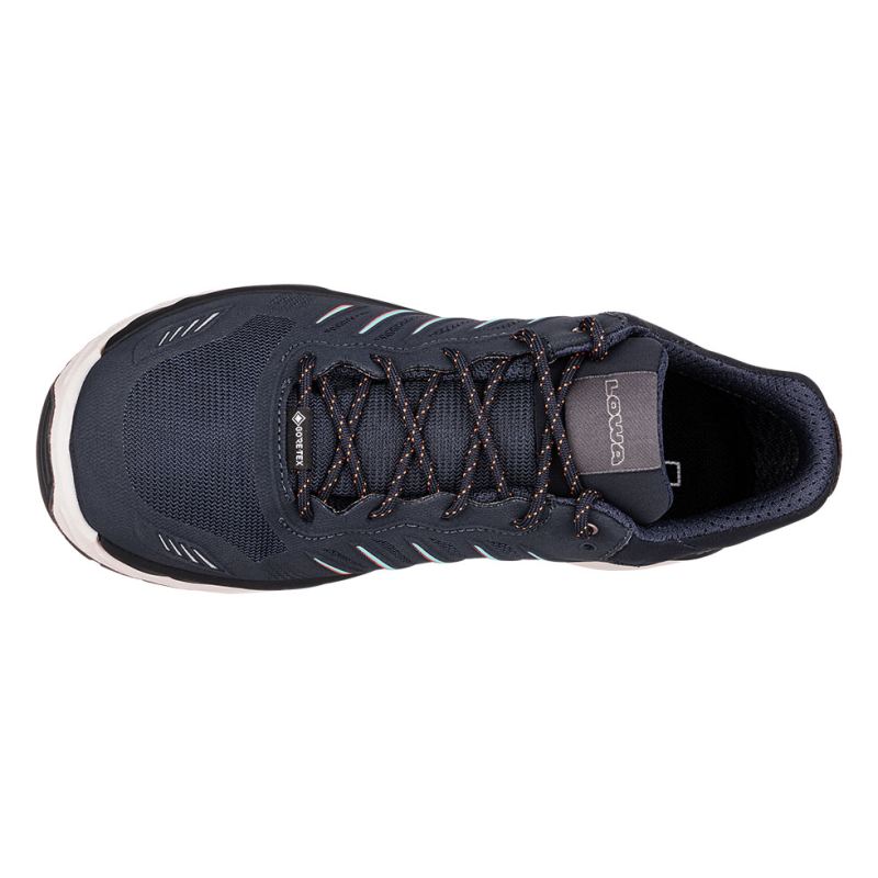 Lowa | Damen Axos GTX Lo Ws, Marineblau/Eisblau | Schneller Versand