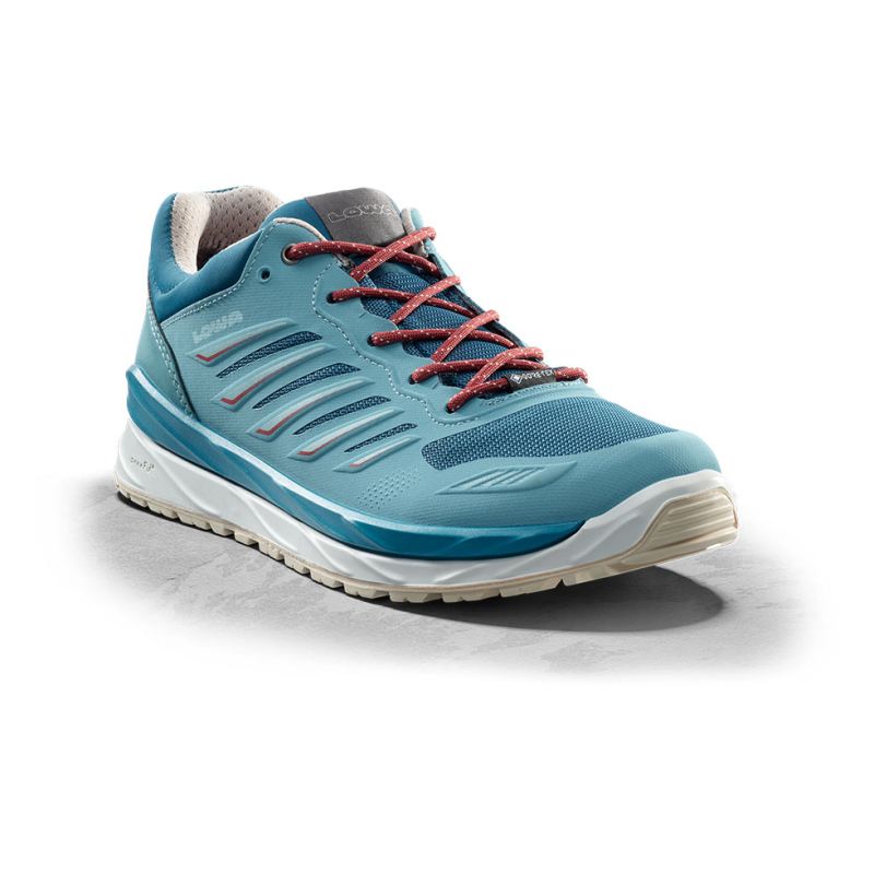 Lowa | Damen Axos GTX Lo Ws – Arctic/Grape | Schneller Versand