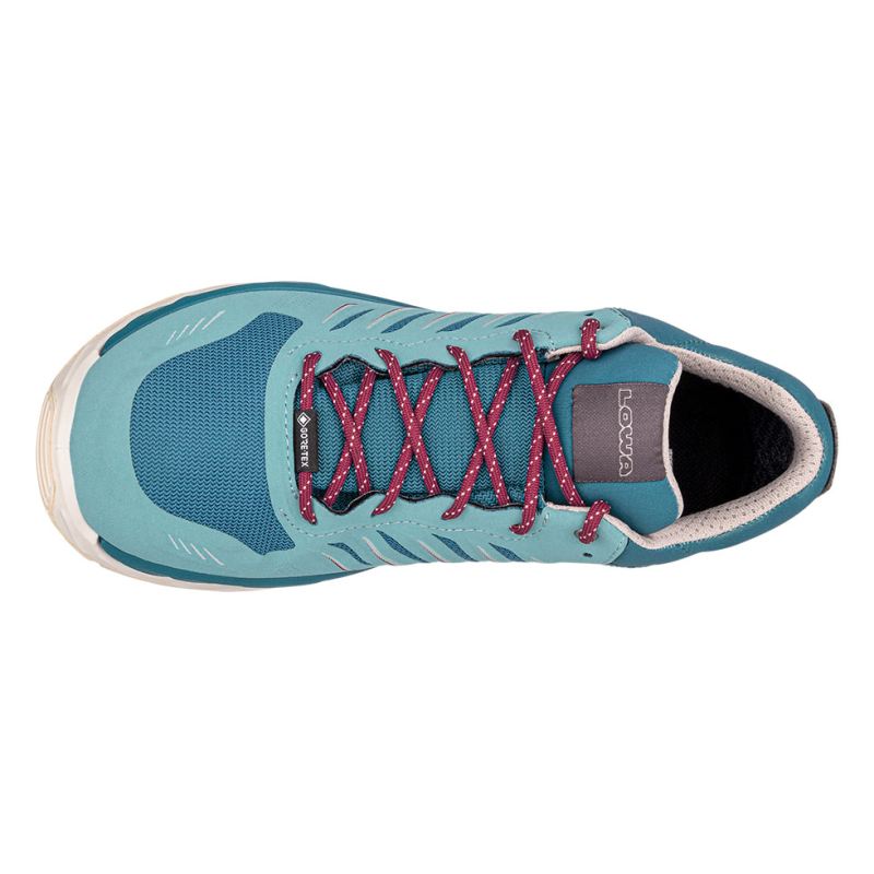 Lowa | Damen Axos GTX Lo Ws – Arctic/Grape | Schneller Versand