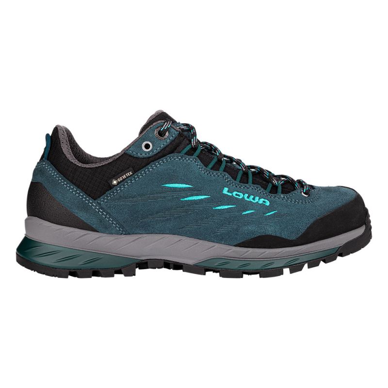 Lowa | Damen Delago GTX Lo Ws, Petrol/Aquamarin | Sofort lieferbar