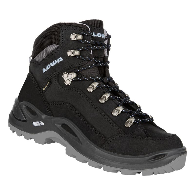 Lowa | Damen Renegade GTX Mid Ws – Schwarz/Eisblau | Sofort lieferbar