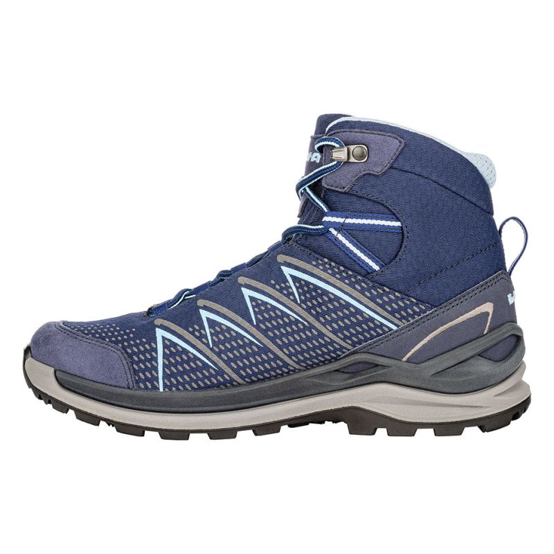 Lowa | Damen Ferrox Pro GTX Mid Ws, Marineblau/Eisblau | Schneller Versand