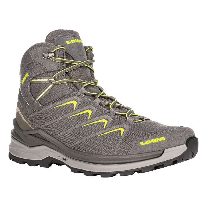 Lowa | Herren Ferrox Pro GTX Mid, Graphit/Limette | Schneller Versand