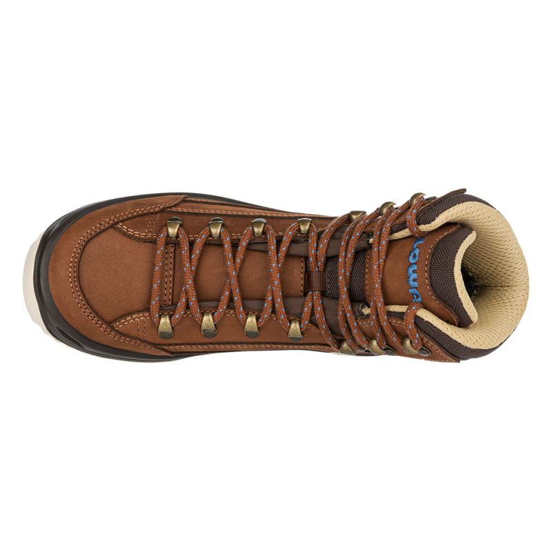 Lowa | Damen Renegade GTX Mid Ws – Mahagoni/Marineblau | Sofort lieferbar