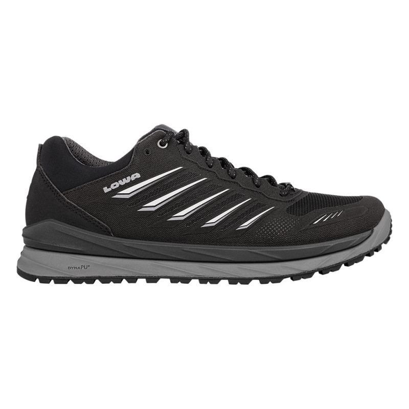 Lowa | Herren Axos GTX Lo, Schwarz/Grau | Schneller Versand