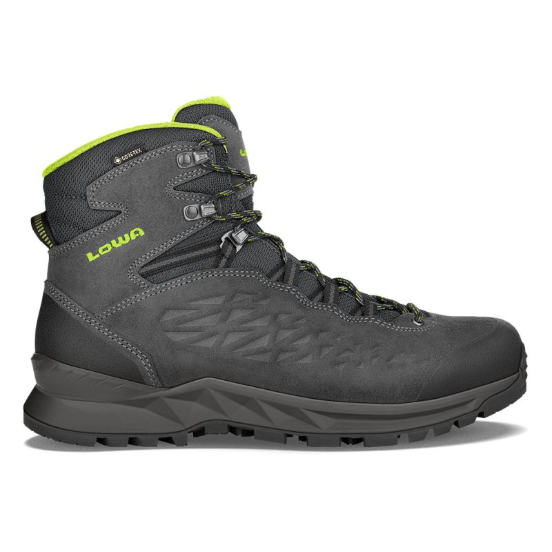 Lowa | Herren Lowa Explorer II GTX Mid, Anthrazit/Limette | Schneller Versand