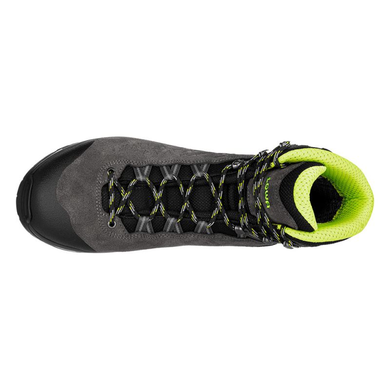Lowa | Herren Lowa Explorer II GTX Mid, Anthrazit/Limette | Schneller Versand