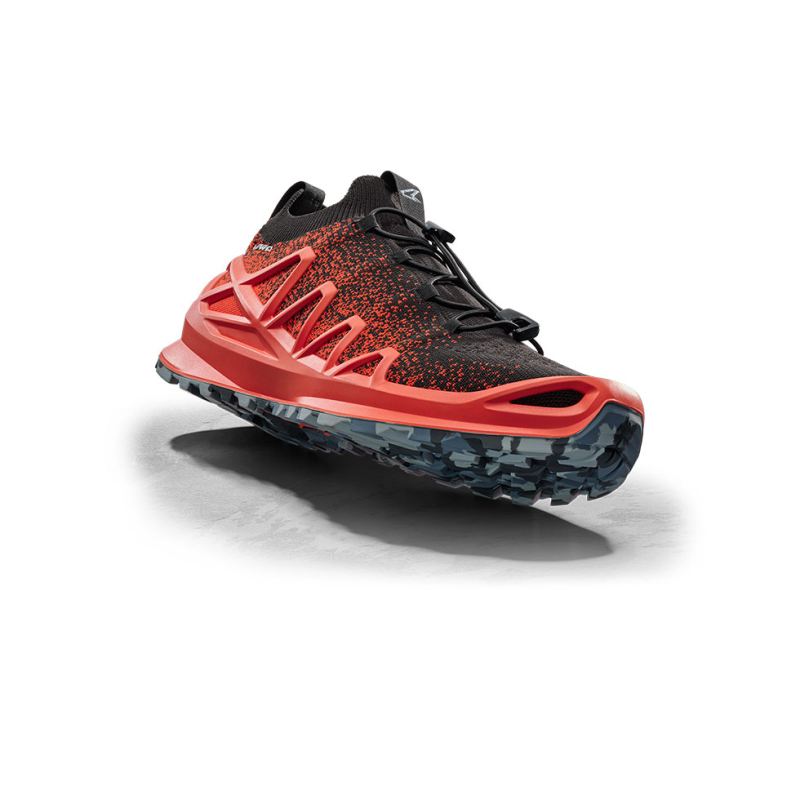 Lowa | Herren Lowa Fusion Lo, Rot/Schwarz | Schneller Versand