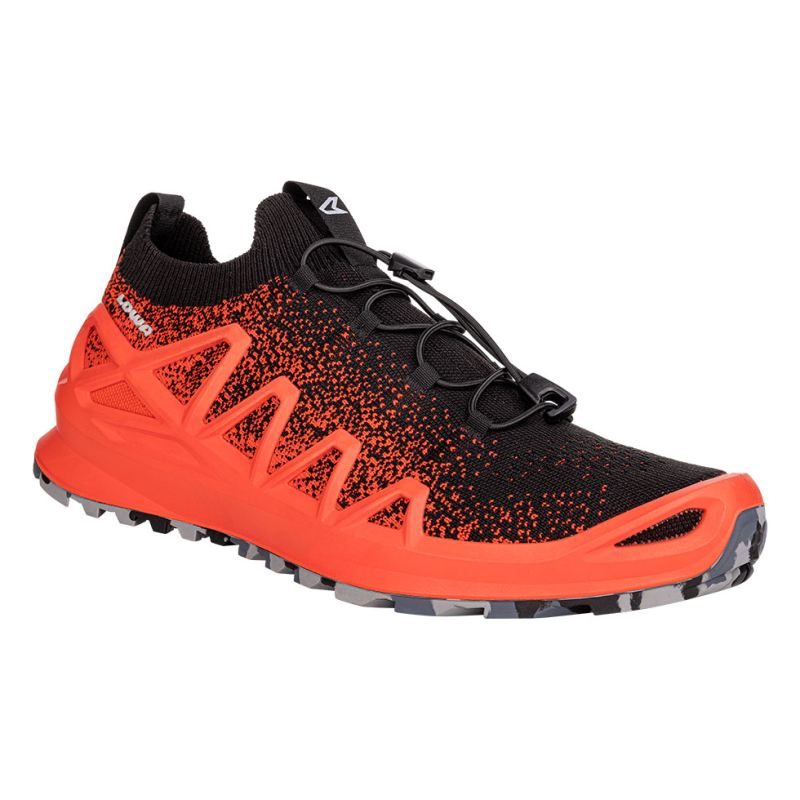 Lowa | Herren Lowa Fusion Lo, Rot/Schwarz | Schneller Versand