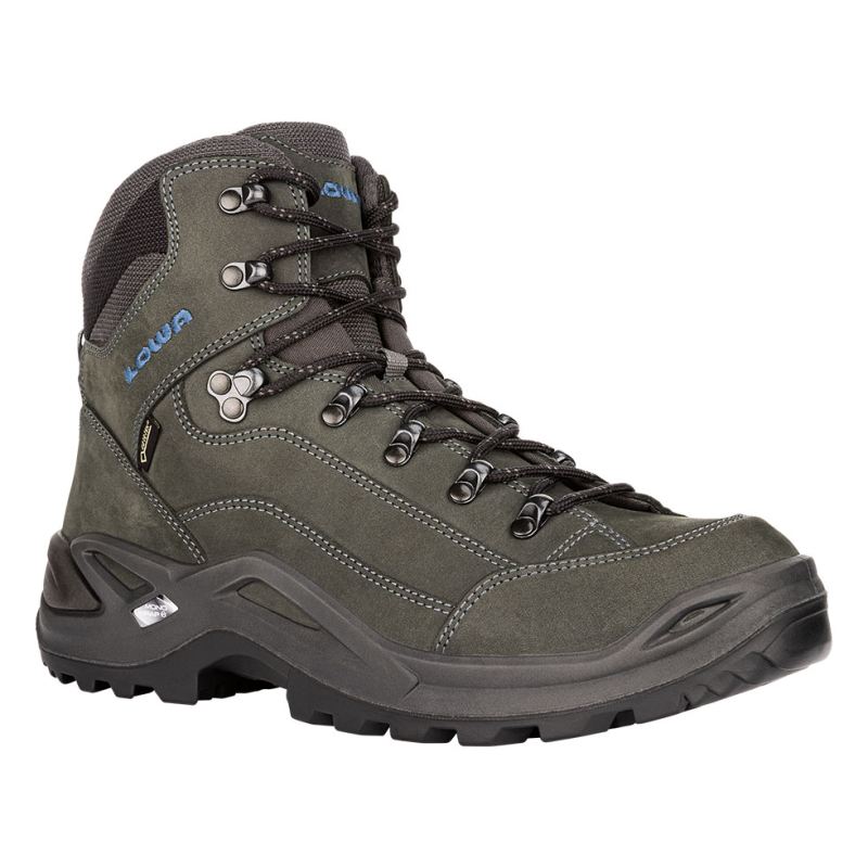 Lowa | Herren Renegade GTX Mid, Anthrazit/Stahlblau | Schneller Versand