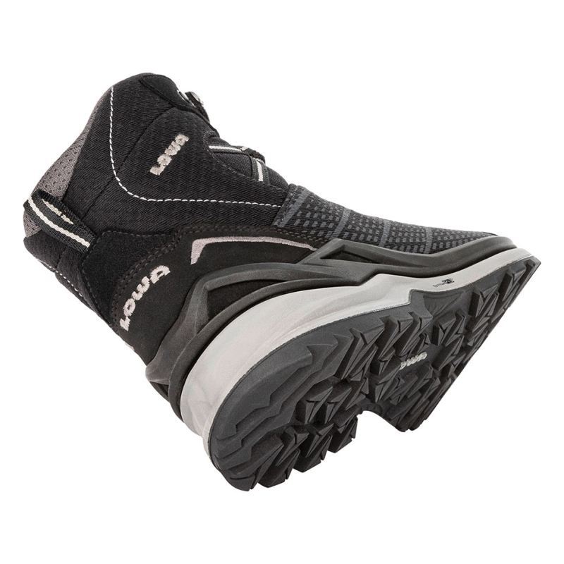 Lowa | Herren Ferrox Pro GTX Mid, Schwarz/Hellgrau | Schneller Versand