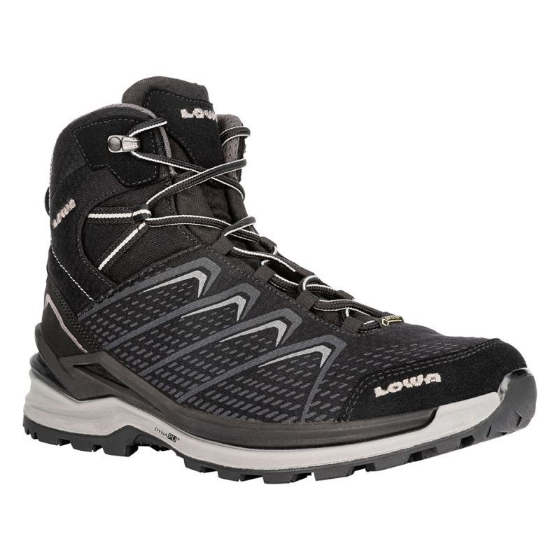 Lowa | Herren Ferrox Pro GTX Mid, Schwarz/Hellgrau | Schneller Versand