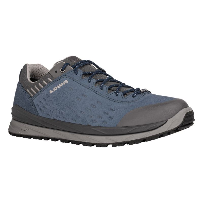 Lowa | Herren Malta GTX Lo, Blau/Grau | Schneller Versand