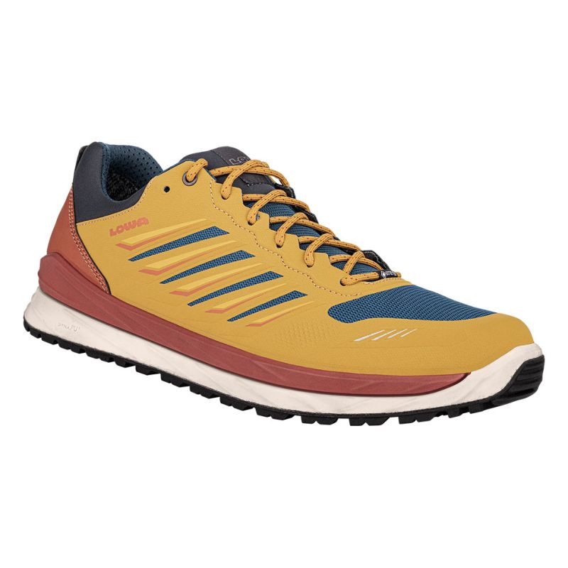 Lowa | Herren Axos GTX Lo, Ocker/Rost | Sofort lieferbar