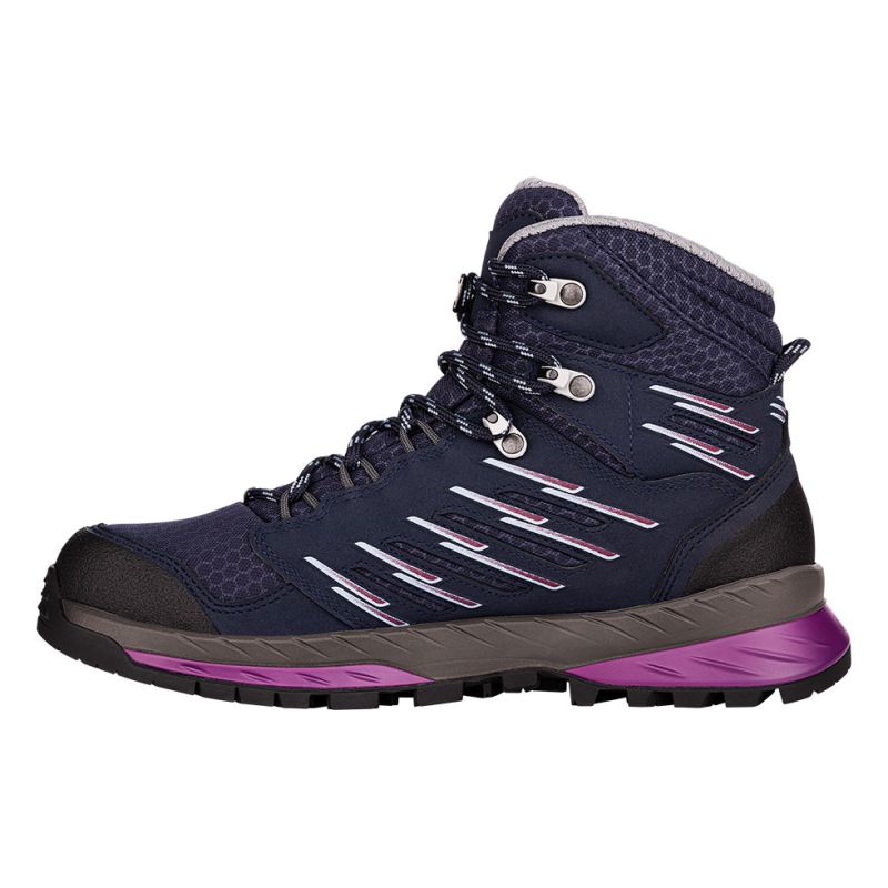 Lowa | Trek Evo GTX Mid Ws für Damen, Marineblau/Beere | Sofort lieferbar