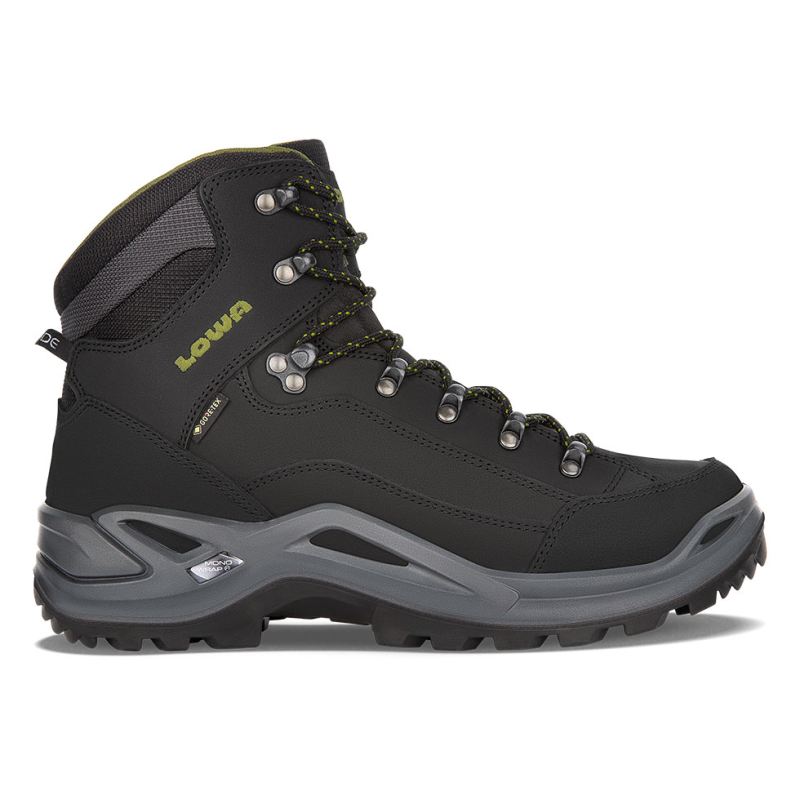 Lowa | Herren Renegade GTX Mid – Schwarz/Oliv | Schneller Versand