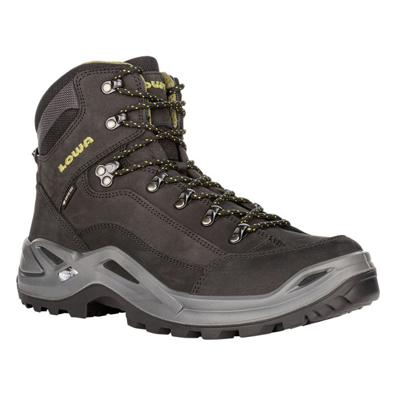 Lowa | Herren Renegade GTX Mid – Schwarz/Oliv | Schneller Versand