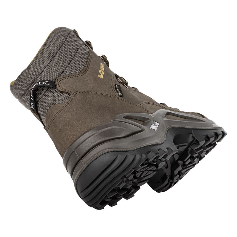 Lowa | Herren Renegade GTX Mid, Oliv/Senfgelb | Schneller Versand