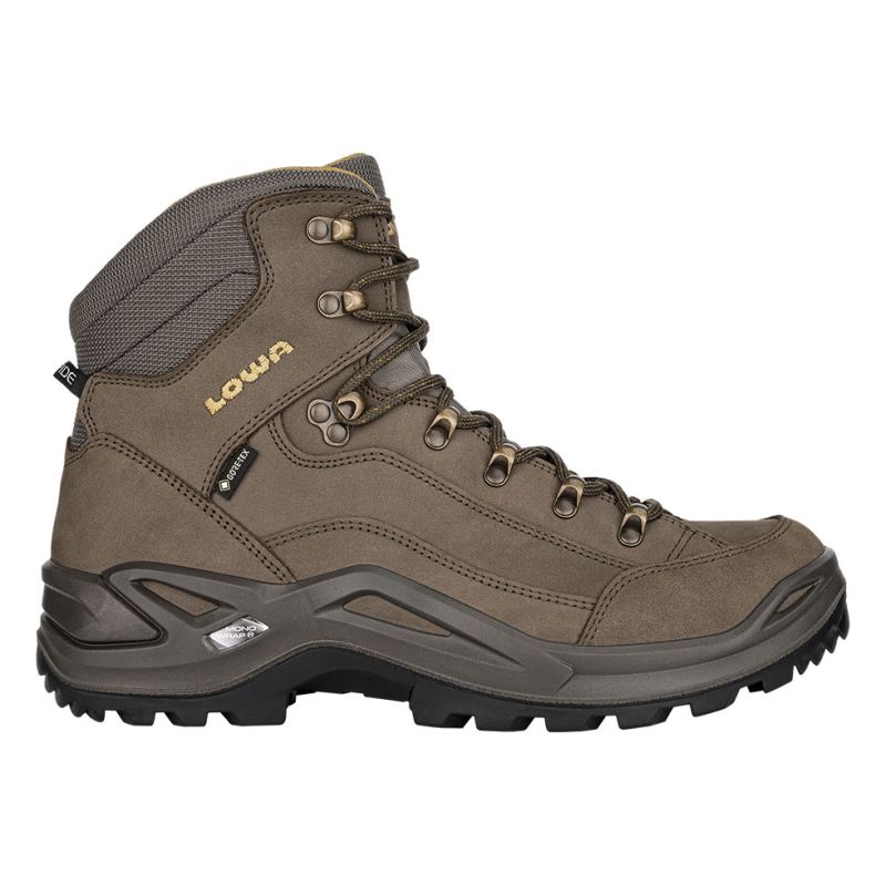 Lowa | Herren Renegade GTX Mid, Oliv/Senfgelb | Schneller Versand