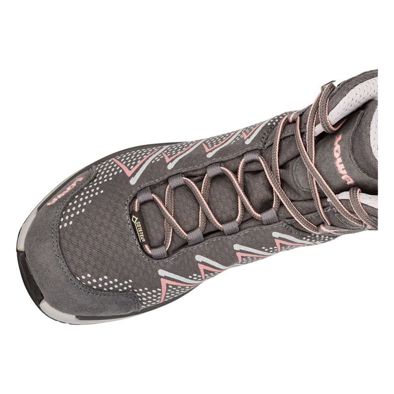 Lowa | Damen Ferrox Pro GTX Mid Ws, Graphit/Lachs | Schneller Versand