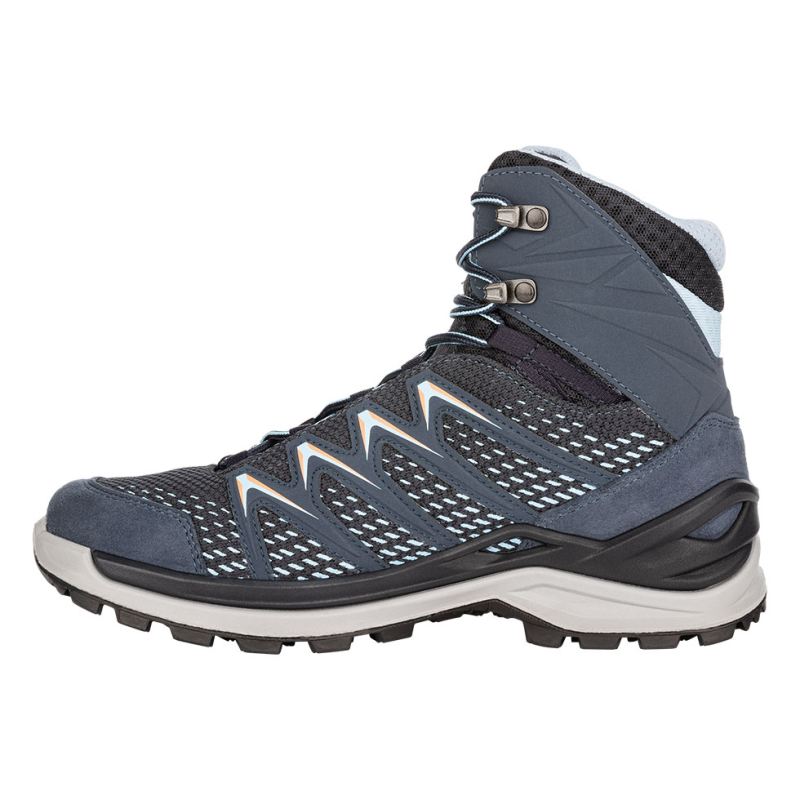 Lowa | Damen Innox Pro GTX Mid Ws, Stahlblau/Lachs | Schneller Versand