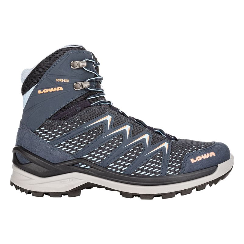 Lowa | Damen Innox Pro GTX Mid Ws, Stahlblau/Lachs | Schneller Versand