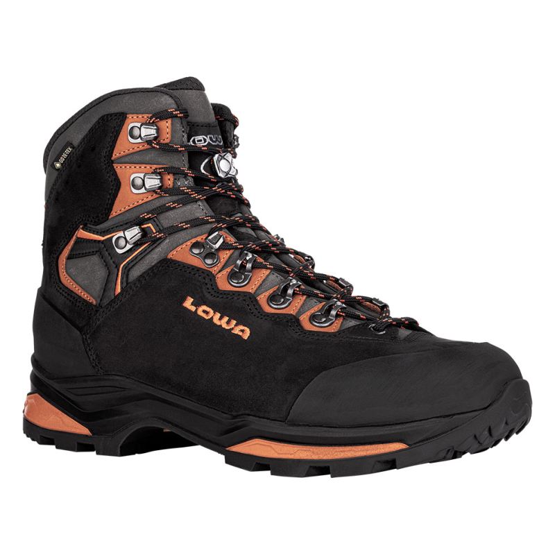Lowa | Herren Camino Evo GTX – Schwarz/Orange | Schneller Versand