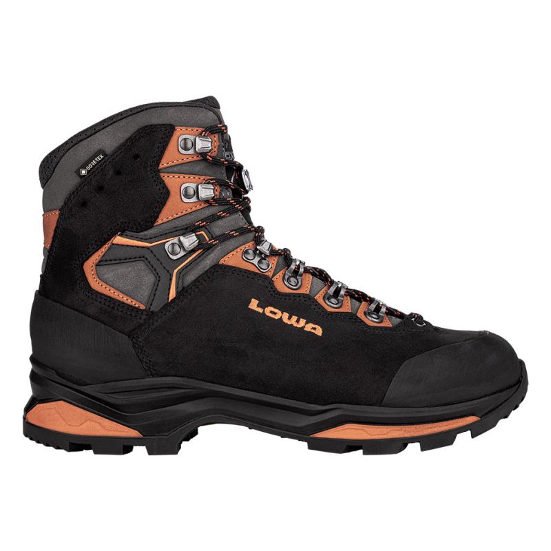 Lowa | Herren Camino Evo GTX – Schwarz/Orange | Schneller Versand