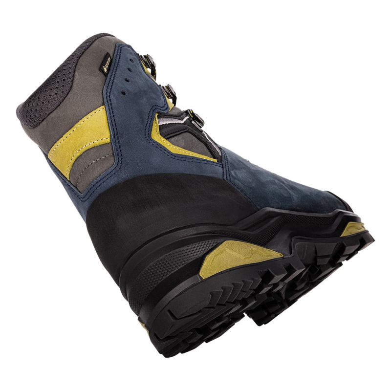 Lowa | Herren Camino Evo GTX – Stahlblau/Kiwi | Schneller Versand
