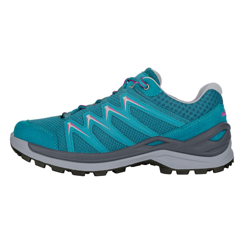 Lowa | Damen Innox Pro GTX Lo Ws – Türkis/Pink | Schneller Versand