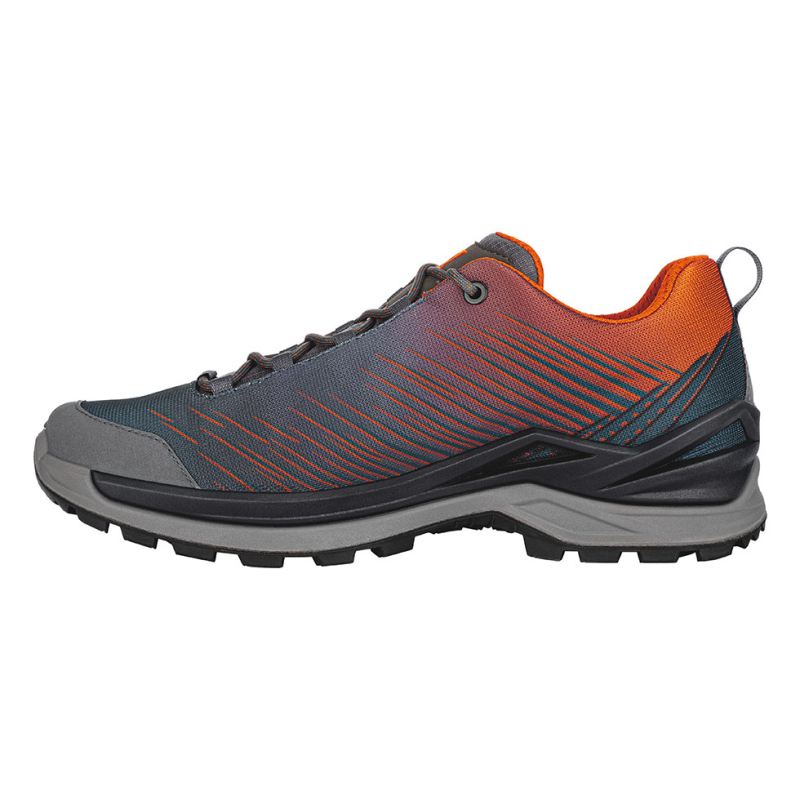 Lowa | Herren Zirrox GTX Lo, Marineblau/Orange | Schneller Versand
